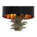 Lámpara de mesa DKD Home Decor Piña Negro Dorado Poliéster Resina 50 W (24 x 24 x 47 cm)