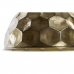 Candeeiro de teto DKD Home Decor Dourado Madeira Metal 50 W 39 x 39 x 34 cm