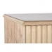 Noční stolek DKD Home Decor Zlatá Světle hnědá Dřevo MDF 43 x 40 x 70 cm