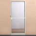 Moskitiéra Dveře Laminát Hliník Bílý (220 x 100 cm)