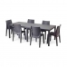 Expandable table IPAE Progarden 08330127 polypropylene 150 x 220 x 90 cm