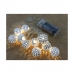 LED-krans Decorative Lighting Silvrig