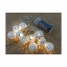 LED žibintų vainikas Decorative Lighting Sidabras