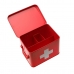 First Aid Kit Versa Red Steel (14,3 x 15,7 x 21,5 cm)