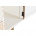 Tálalószekrény DKD Home Decor Fenyő Pamut Fehér (120 x 35 x 80 cm)