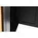 Dientafel DKD Home Decor Zwart Rotan Mangohout (160 x 40 x 90 cm)