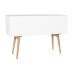 Sivupöytä DKD Home Decor Kuusi Puuvilla Valkoinen (120 x 35 x 80 cm)