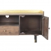 Tv-meubel DKD Home Decor Donkerbruin Metaal Mangohout (130 x 45 x 60 cm)