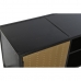 ТВ шкаф DKD Home Decor Чёрный Металл Деревянный (120 x 37 x 50 cm)