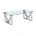 Table Basse DKD Home Decor Transparent Verre Acier 130 x 70 x 45 cm