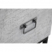 truhla DKD Home Decor Keramický Šedý Bílý mangové dřevo (116 x 40 x 50 cm)