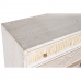 Ladenkast DKD Home Decor Spar Natuurlijk Katoen Wit (80 x 35 x 80 cm)