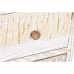 Συρταριέρα DKD Home Decor Έλατο Φυσικό βαμβάκι Λευκό (80 x 35 x 80 cm)