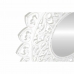 Falitükör DKD Home Decor Kristály Fehér Mandala Fa MDF Decapé (90 x 2,5 x 90 cm)