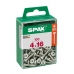 Varžtų dėžutė SPAX Wirox Medžio Apvalus antgalis 100 Dalys (4 x 16 mm)