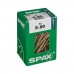 Кутия за винтове SPAX Yellox Дървен Плоска глава 50 Части (5 x 80 mm)
