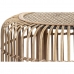 Σετ με 2 τραπέζια DKD Home Decor Καφέ Bamboo 80 x 80 x 50 cm