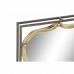 Specchio da parete DKD Home Decor Nero Metallo Dorato (51.5 x 12 x 65 cm)