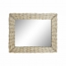 Oglindă de perete DKD Home Decor răchită (52.5 x 4 x 63 cm)