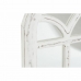 Стенно огледало DKD Home Decor Бял Кристал Дървен MDF (81 x 3 x 121.5 cm)