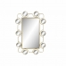 Espelho de parede DKD Home Decor Preto PVC Metal Dourado (70 x 2 x 100 cm)
