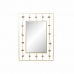 Stensko ogledalo DKD Home Decor Kovina (70 x 5 x 100 cm)