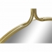 Seinapeegel DKD Home Decor Peegel Kuldne Metall (72 x 2 x 91,5 cm)