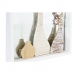 Τοίχο καθρέφτη DKD Home Decor Κρυστάλλινο Φυσικό Λευκό 30 x 4 x 40 cm Ξύλο MDF Cottage (x2)