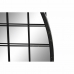 Veggspeil DKD Home Decor Svart Metall (47,5 x 2,3 x 70 cm)