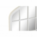 Espejo de pared DKD Home Decor Espejo Ventanas Blanco PP 2 Unidades Cottage (55 x 2,5 x 76 cm)