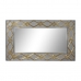 Sieninis veidrodis DKD Home Decor Pilka Auksinis Mango mediena (154 x 5 x 92 cm)