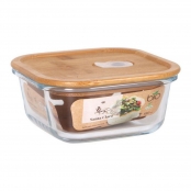 Lunch Box Glass & Bamboo (L)