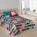 Bedspread (quilt) Mosaic Colorfull Pantone