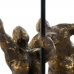 Διακοσμητική Φιγούρα DKD Home Decor 20 x 10 x 31 cm Χρυσό Αλουμίνιο Ξύλο από Μάνγκο Μπαλαρίνα Μπαλέτου Σύγχρονη