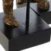 Dekoratív Figura DKD Home Decor 20 x 10 x 31 cm Aranysàrga Alumínium Mangófa Balett Táncos modern