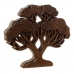 Figurka Dekoracyjna DKD Home Decor Drewno akacjowe Drzewo (1 pcs) (35 x 4 x 31 cm)