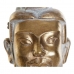 Dekoratívne postava DKD Home Decor Zlatá Živica Orientálny Hlava 11,5 x 12 x 18 cm