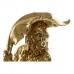 Decoratieve figuren DKD Home Decor Gouden Hars Koloniaal Blad van een plant 16,5 x 10,6 x 22,5 cm