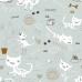Bedspread (quilt) Panzup Cats 3 270 x 260 cm