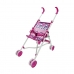 Lėlių vežimėlis Reig Mėlyna Rožinė Sulankstomas 25,5 x 41,5 x 55,5 cm