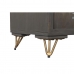 TV-möbler DKD Home Decor Metall Brun Mangoträ 160 x 40 x 50 cm