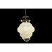 Потолочный светильник DKD Home Decor Стеклянный Металл Белый 25 W (23 x 23 x 33 cm)