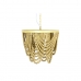 Lampa Sufitowa DKD Home Decor Metal Brązowy Żółty 50 W Drewno MDF (35 x 35 x 95 cm)
