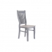 Jedálenská stolička DKD Home Decor 40 x 42 x 94,5 cm Prírodná Sivá