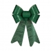 Бант Новогоднее украшение 15 x 25 cm Зеленый PVC