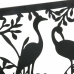 Decoratieve figuren DKD Home Decor 96 x 1 x 50 cm Zwart Vogels (2 Stuks)