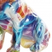 Prydnadsfigur DKD Home Decor 18,5 x 11,5 x 23,5 cm Multicolour Hund (2 antal)