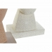Figurine Décorative DKD Home Decor Beige Terre cuite Visage 14,5 x 10,5 x 27,5 cm (2 Unités)