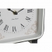 Настольные часы DKD Home Decor 19 x 7 x 27 cm Стеклянный Чёрный Синий Белый Железо (2 штук)