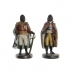Okrasna Figura DKD Home Decor 14 x 12,5 x 31,5 cm Rjava Pisana Kolonialno Gorila (2 kosov)